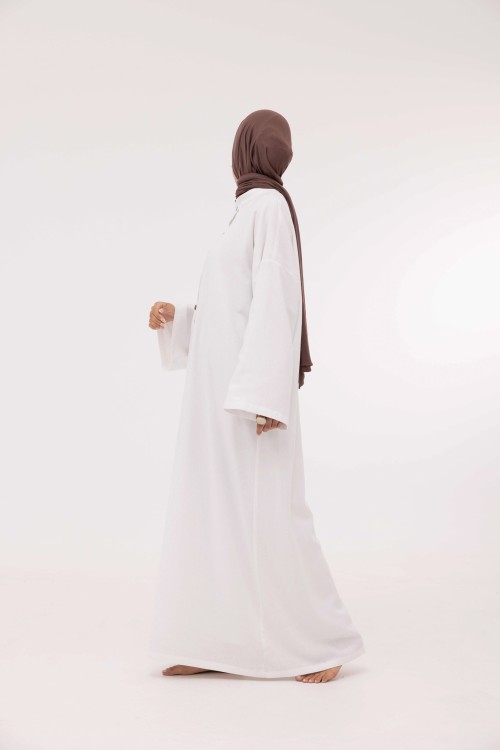 Robe Jolia en lin blanc