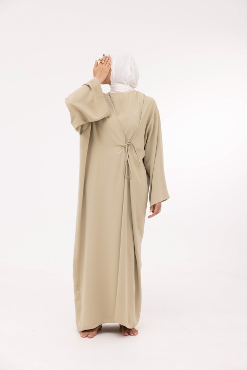 Robe Ally vert amande
