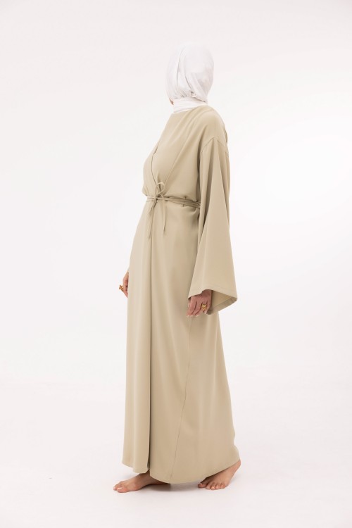 Robe Ally vert amande