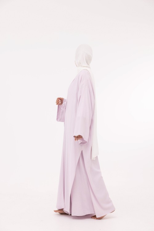 Ensemble Louny en lin lilas