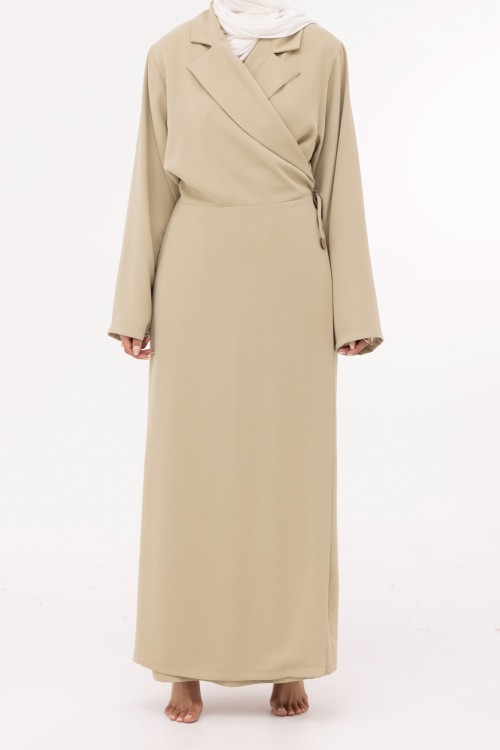 Robe Laurie vert amande