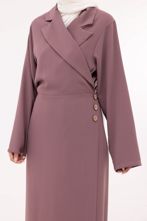 Robe Laurie vieux rose