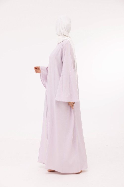 Robe Marya en lin lilas