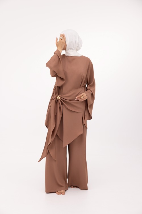 Ensemble Cataleya noisette