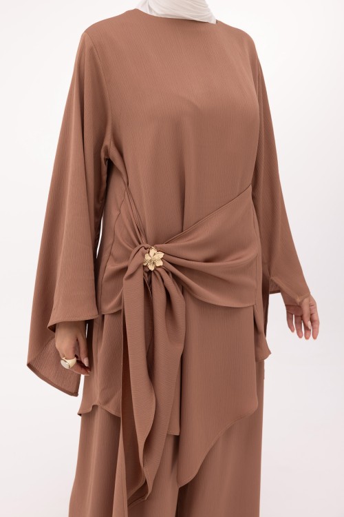 Ensemble Cataleya noisette