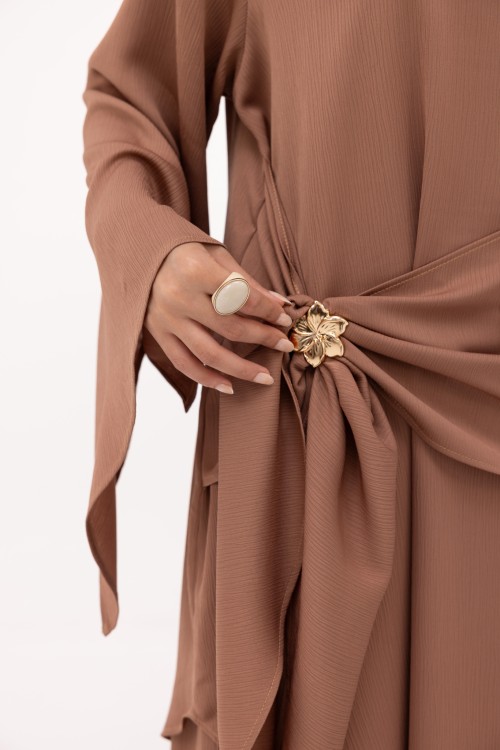 Ensemble Cataleya noisette