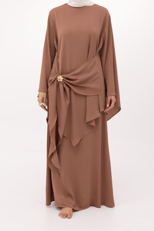 Ensemble Cataleya noisette