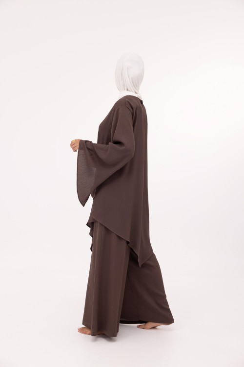 Ensemble Cataleya marron