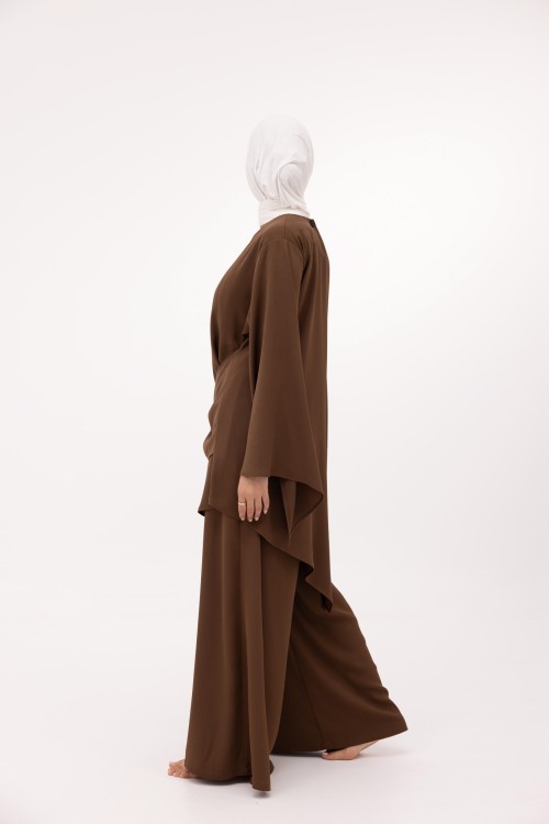 Ensemble Cataleya marron
