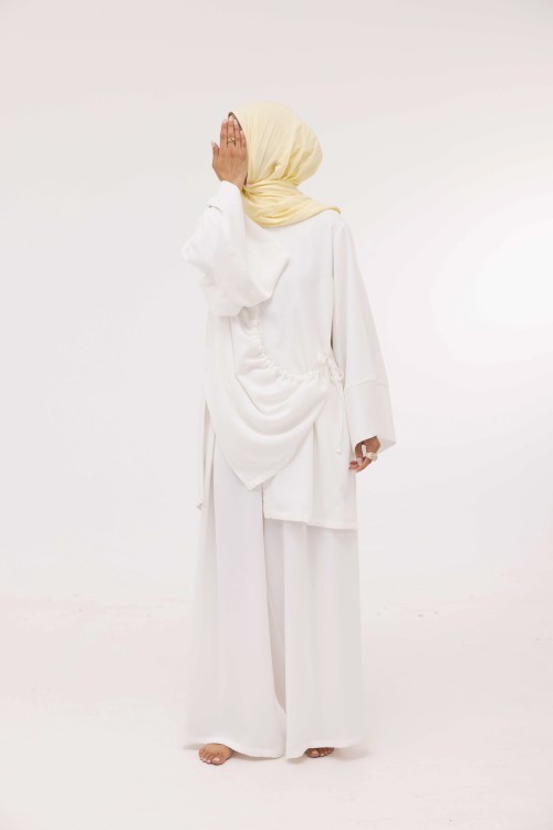 Ensemble Eleana blanc