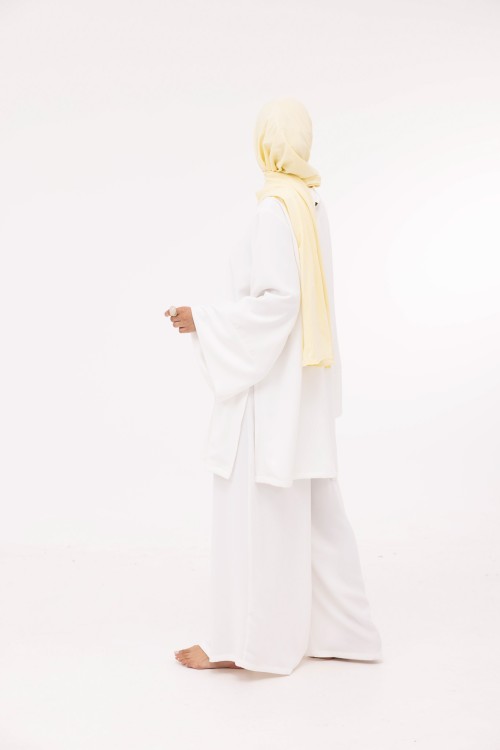 Ensemble Eleana blanc