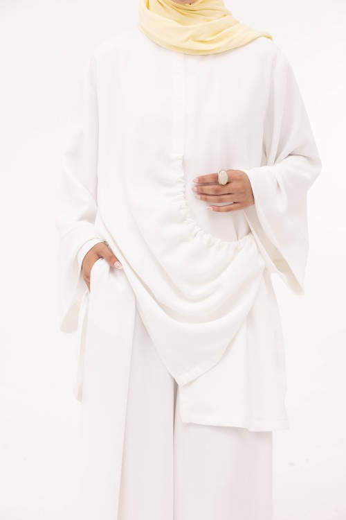 Ensemble Eleana blanc