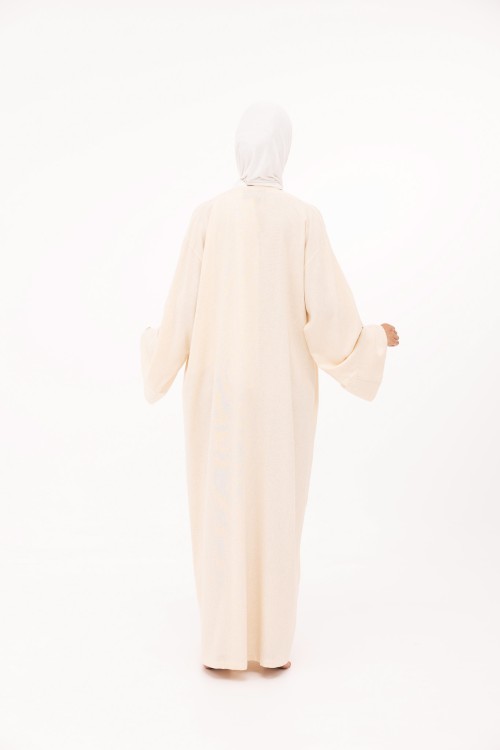 Robe Jessy en lin beige chiné