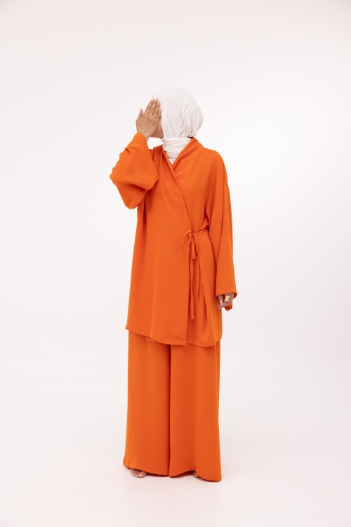 Ensemble Lary orange
