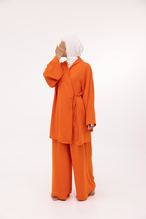 Ensemble Lary orange