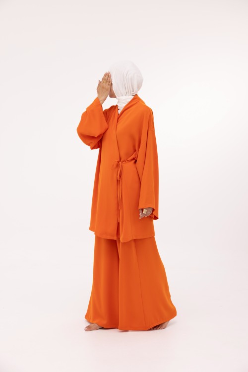 Ensemble Lary orange
