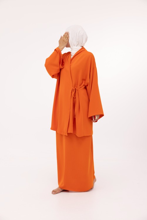 Ensemble Lary orange