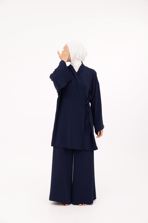 Ensemble Lary bleu nuit