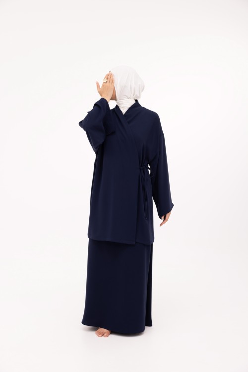 Ensemble Lary bleu nuit