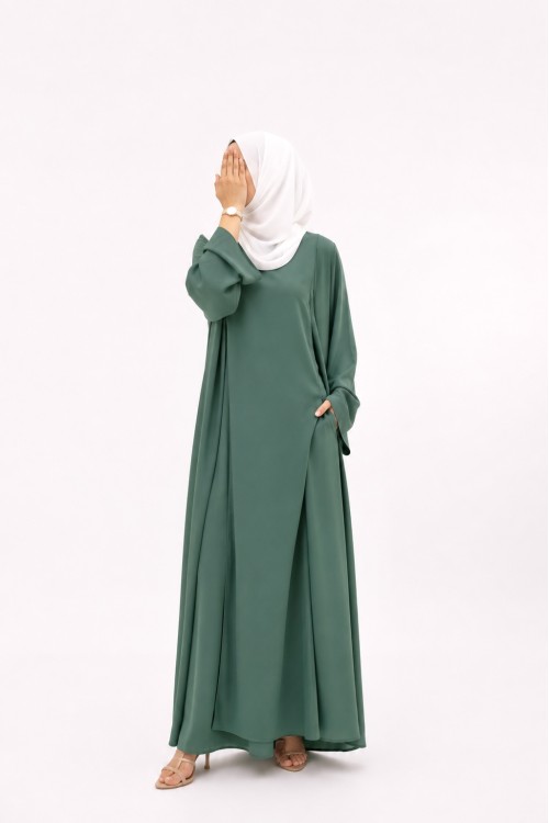 Ensemble Lumita vert jade