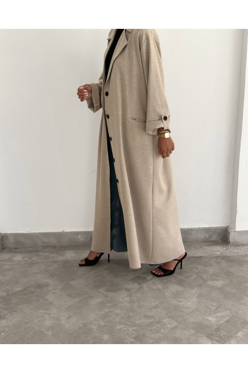 Trench Paola beige chiné