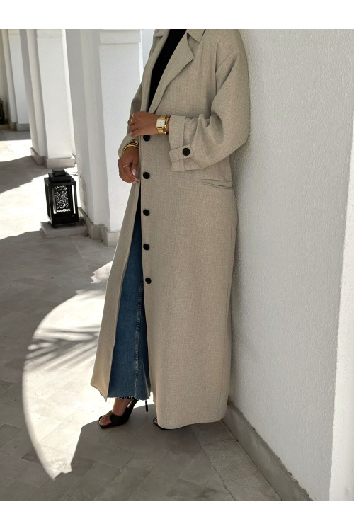 Trench Paola beige chiné