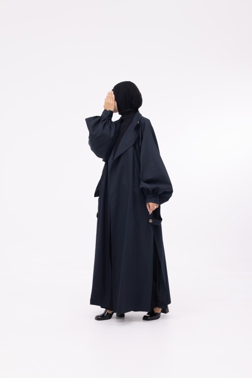 Trench Caro bleu nuit
