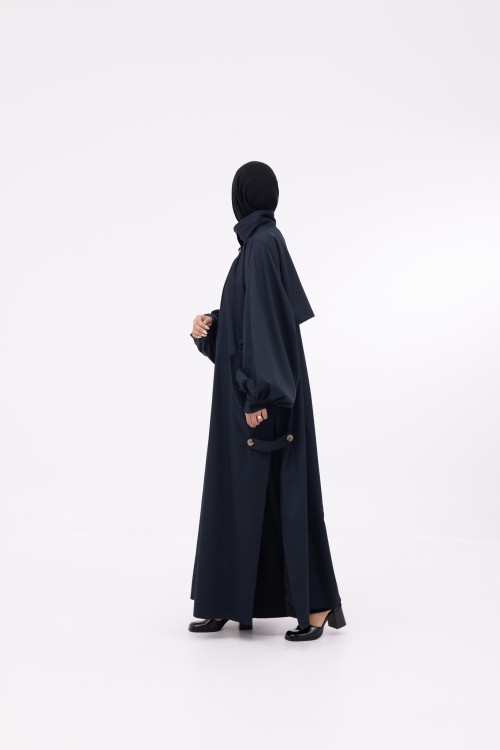 Trench Caro bleu nuit