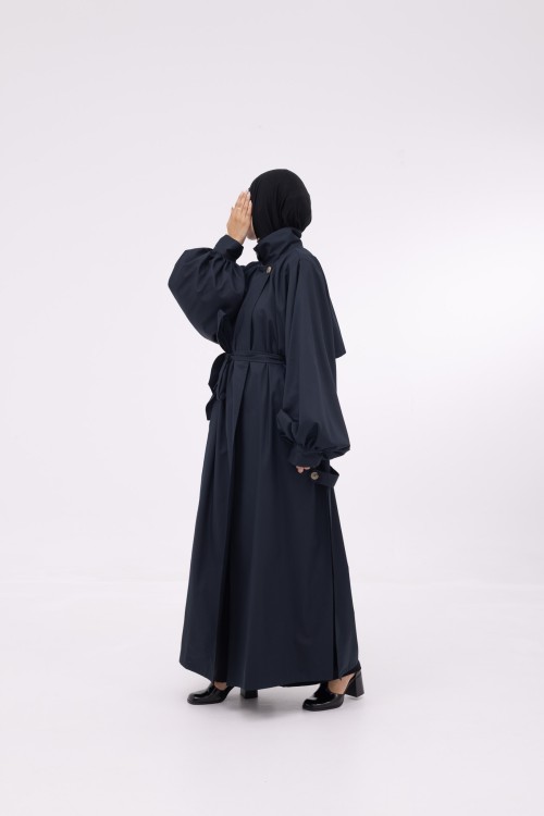Trench Caro bleu nuit
