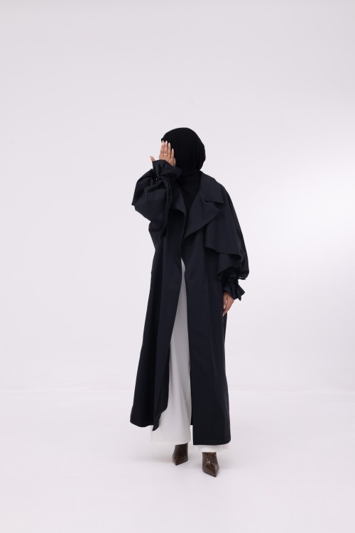 Trench Alaia Noir