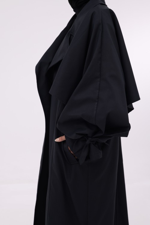 Trench Alaia Noir