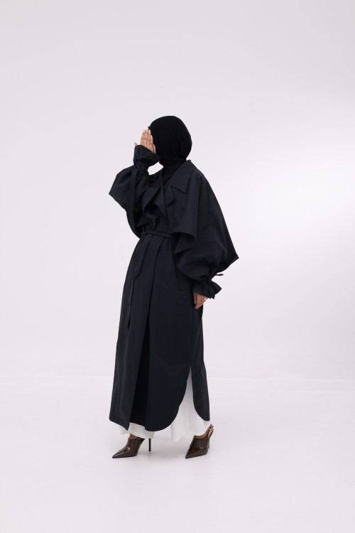 Trench Alaia Noir