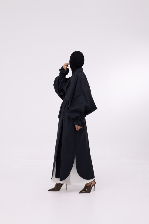 Trench Alaia Noir