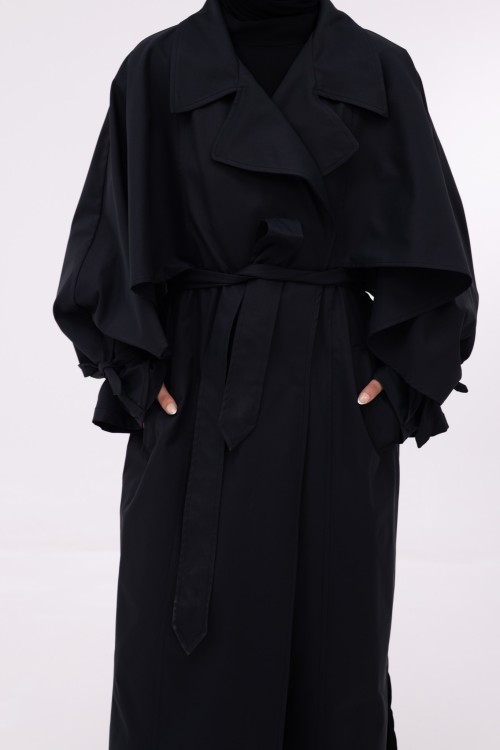 Trench Alaia Noir