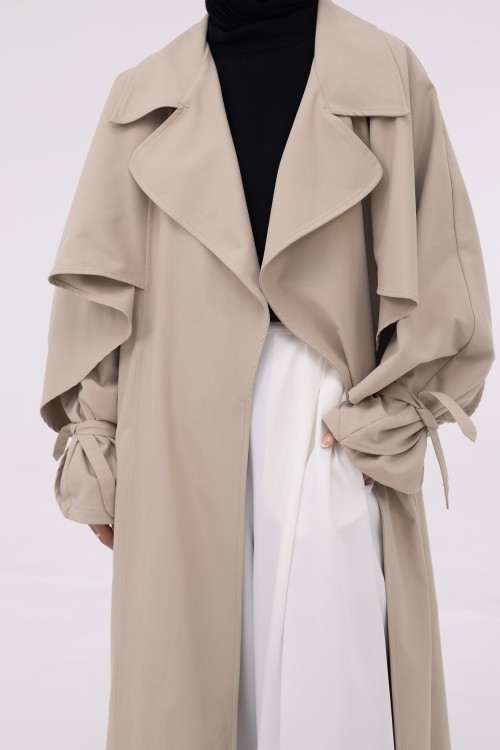 Trench Alaia Beige