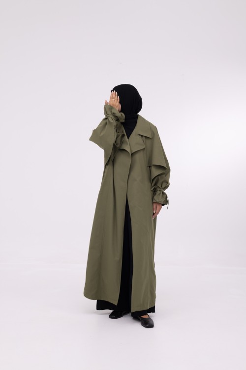 Trench Alaia olive