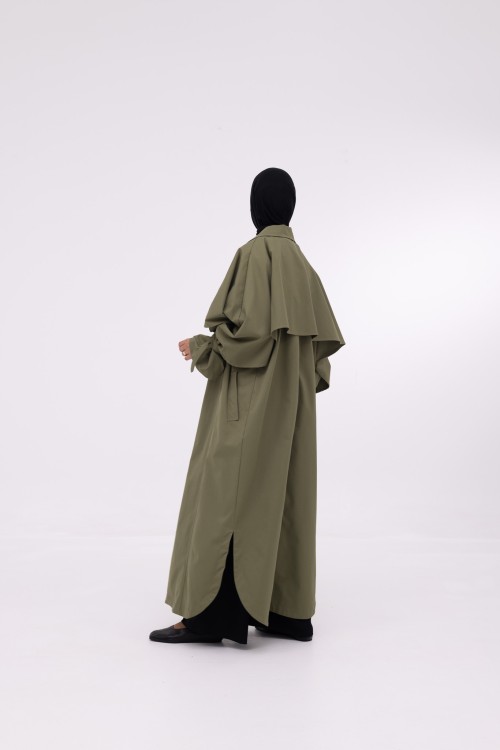 Trench Alaia olive