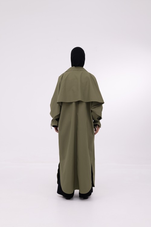 Trench Alaia olive