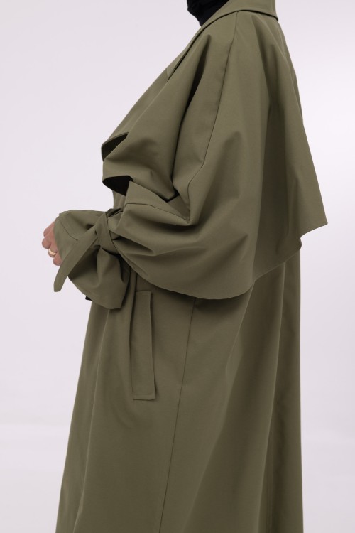 Trench Alaia olive
