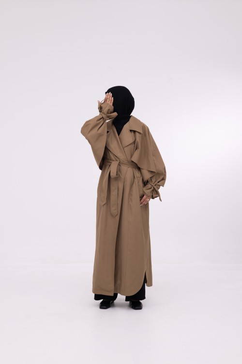 Trench Alaia caramel