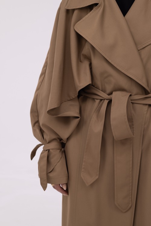 Trench Alaia caramel