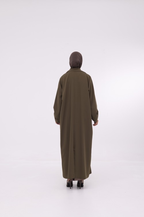 Veste longue Tal Olive