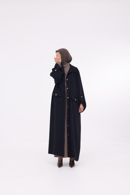 Veste longue Tal Olive