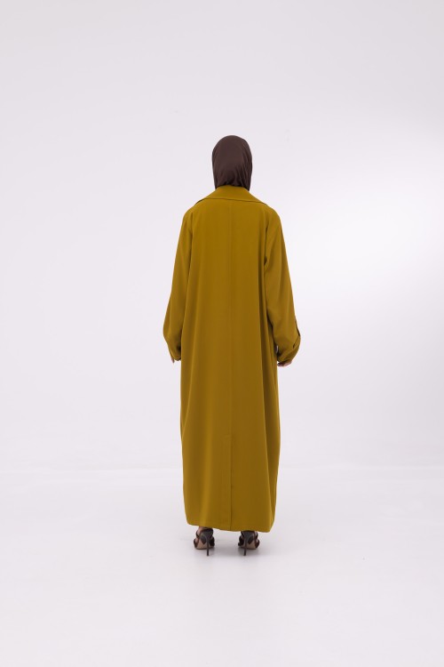 Veste longue Tal Moutarde
