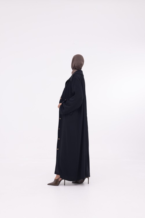 Veste longue Tal Noir