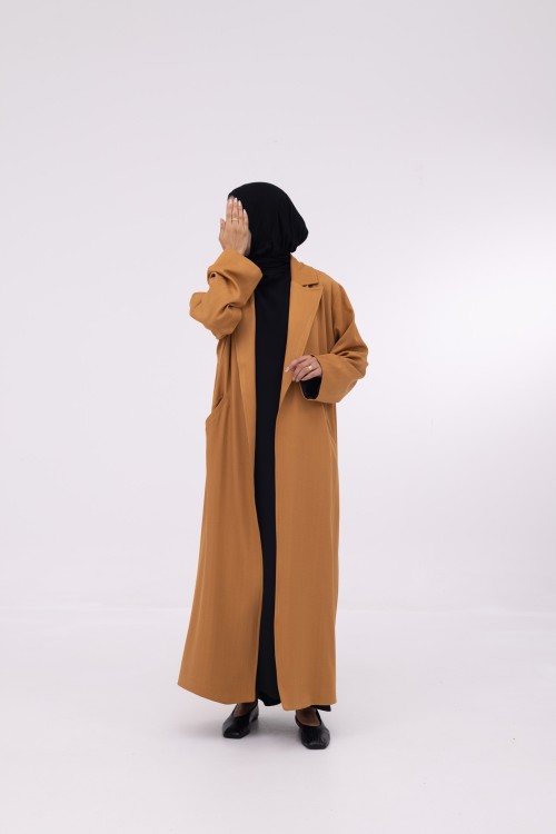 Blazer long Katy Camel