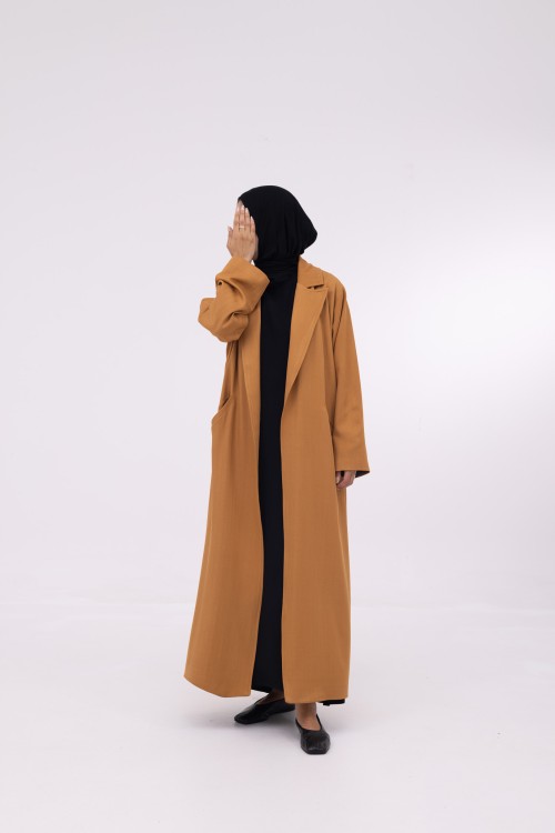 Blazer long Katy Camel