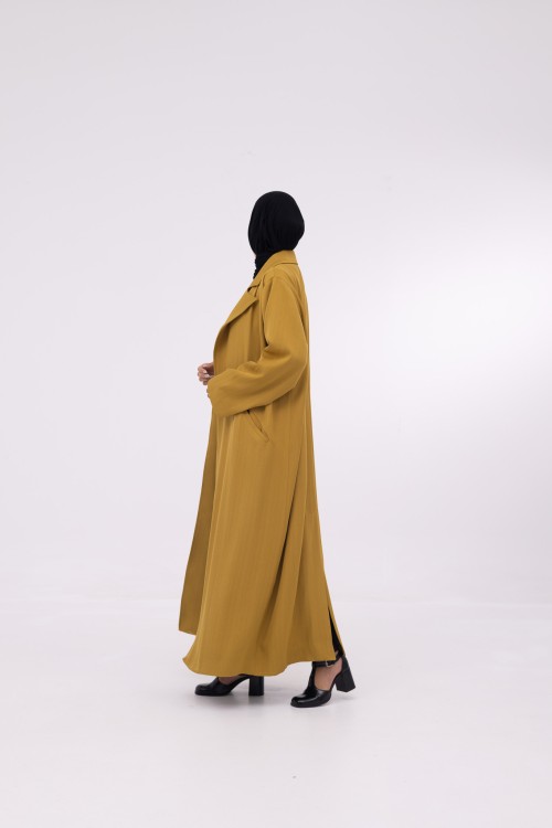 Blazer long Katy moutarde
