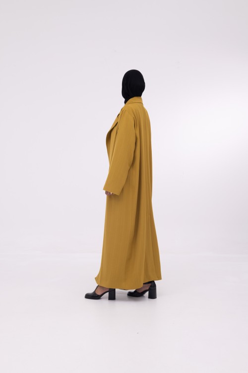 Blazer long Katy moutarde
