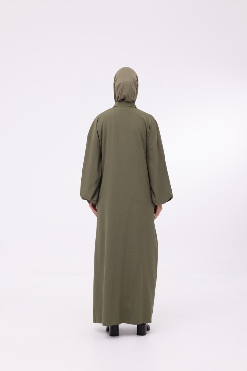 Robe Héloïse olive
